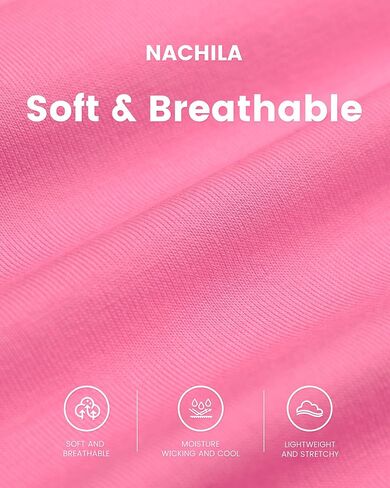 NACHILA Women's Full Slips for Under Dresses-Viscose Made from Bamboo, Camisole Slip Dress Spaghetti Strap Under Dress in Kuwait