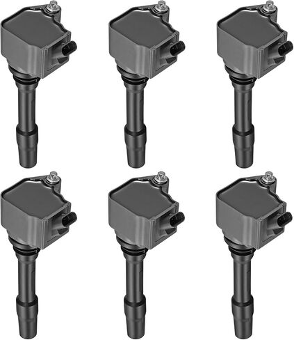 BDFHYK Ignition Coil Pack UF300 Set of 6 Compatible with BMW 325i 335i 328i 525i 530i 330i 650i X3 X5 M3 Z3 2.5L 2.8L 3.0L 3.2L 5.4L V6 V8 Replacement for UF354 12131748017 12131703825 UF645 in Saudi Arabia