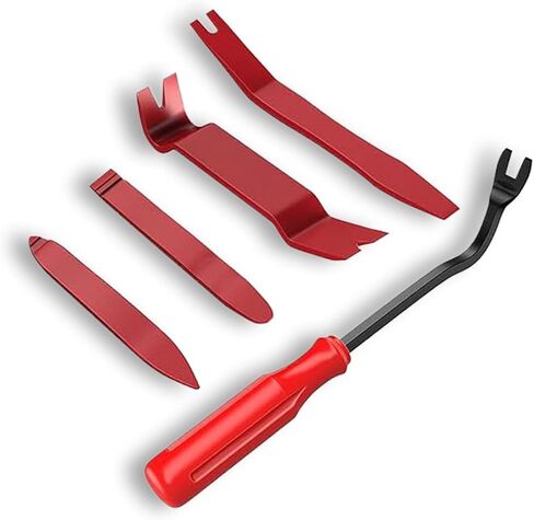 5pcs Clip Clip Cliers Set ومزيل السحتين ، لا توجد أداة لإصلاح لوحة أدوات Scratch Automotive Door ، مجموعة إصلاح أدوات PRY TRIM للسيارة لمركبة داش الصوت الراديو in Kuwait