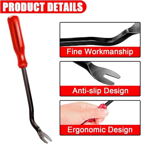 5pcs Clip Clip Cliers Set ومزيل السحتين ، لا توجد أداة لإصلاح لوحة أدوات Scratch Automotive Door ، مجموعة إصلاح أدوات PRY TRIM للسيارة لمركبة داش الصوت الراديو in Kuwait