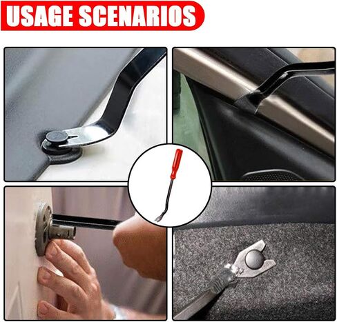 5pcs Clip Clip Cliers Set ومزيل السحتين ، لا توجد أداة لإصلاح لوحة أدوات Scratch Automotive Door ، مجموعة إصلاح أدوات PRY TRIM للسيارة لمركبة داش الصوت الراديو in Kuwait