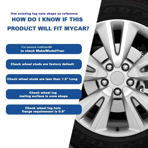 1/2-20 Lug Nuts 20pcs Black Replacement for 1987-2018 Jeep Wrangler, 2002-2012 Jeep Liberty, 1993-2010 Jeep Grand Cherokee Aftermarket Wheel Closed End Lug Nuts in Kuwait
