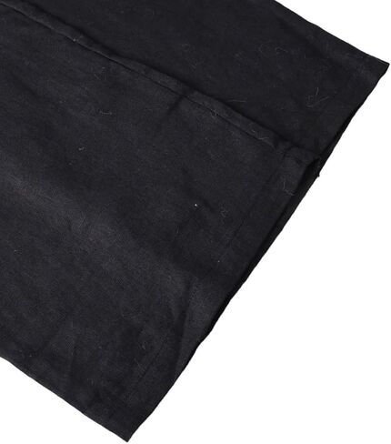 Amazhiyu Men's 100% Linen Summer Casual Elastic Drawstring Loose Pants Pockets in Kuwait
