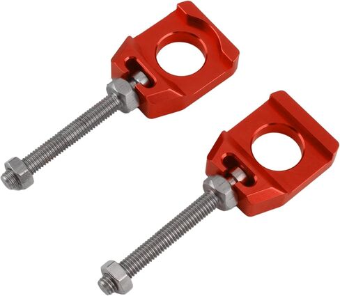 Surron 20mm Rear Axle Blocks,Chain Tensioner Adjuster for Electric Dirt Bike Sur Ron Ultra Bee-Red in Saudi Arabia