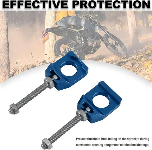 Surron 20mm Rear Axle Blocks,Chain Tensioner Adjuster for Electric Dirt Bike Sur Ron Ultra Bee-Red in Saudi Arabia