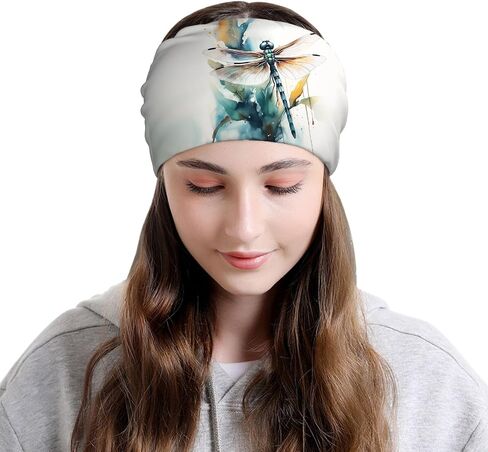 Pink Gold Marble Beanie Chemo Hat Cancer Headwear Skull Hat Knitted Hat Scarf Nightcap Skull Cap for Women Men in Saudi Arabia