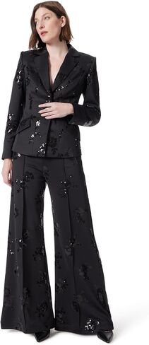 Women's Angela Seamed Double Button Front Blazer with Lining Standard in Saudi Arabia