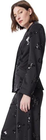 Women's Angela Seamed Double Button Front Blazer with Lining Standard in Saudi Arabia