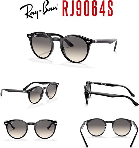 Ray-Ban Junior Kids' Round Sunglasses for Men for Women + BUNDLE with Designer iWear Eyewear Kit in Saudi Arabia