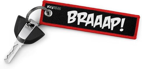 KEYTAILS Keychains, Premium Quality Key Tag for Motorcycle, Car, Scooter, ATV, UTV [BRAAAP!] in Saudi Arabia