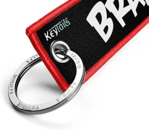 KEYTAILS Keychains, Premium Quality Key Tag for Motorcycle, Car, Scooter, ATV, UTV [BRAAAP!] in Saudi Arabia