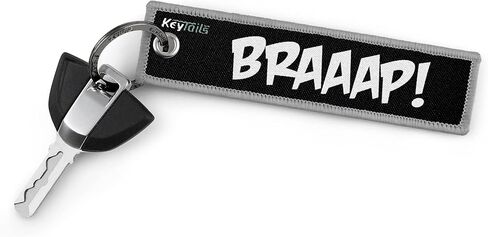 KEYTAILS Keychains, Premium Quality Key Tag for Motorcycle, Car, Scooter, ATV, UTV [BRAAAP!] in Saudi Arabia