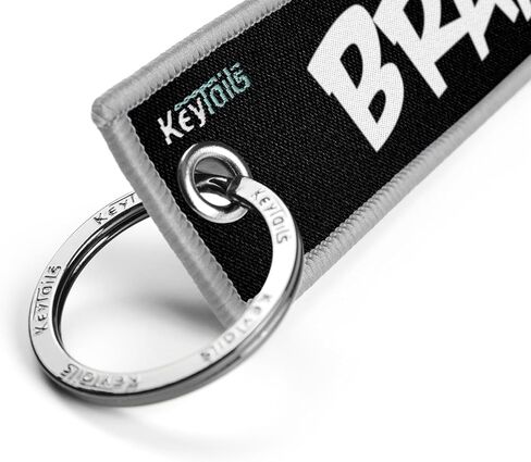 KEYTAILS Keychains, Premium Quality Key Tag for Motorcycle, Car, Scooter, ATV, UTV [BRAAAP!] in Saudi Arabia