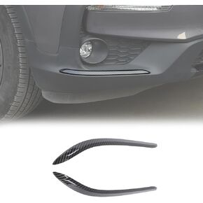 Front Corner Bumper Guards Fit for Honda Pilot 2019 2020 2021 2022 Front Bumper Corner Protection Cover Trims Front Bumper Lip Corner Trim Anti-Collision (Piano Black)