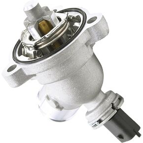 Engine Coolant Thermostat Housing Assembly Compatible with Chevy Spark 2013 2014 2015 1.2L Replace# 96988257,25192923, 902-753
