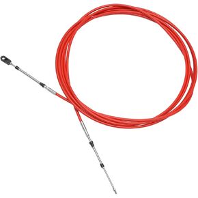 Motoforti Universal 700cm 24FT 33C/3300 Marine Boat Throttle Shift Control Cable Red with Fastening Head for Yamaha Outboard Engine - Pack of 1 Long-lasting