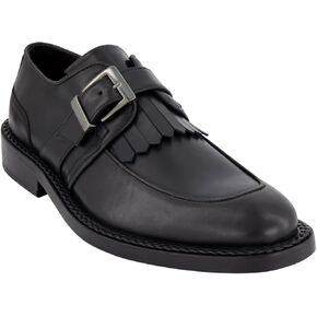 Karl Lagerfeld Paris Men's Single Monk Fringe Moctoe Sneaker