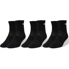 Pair of Thieves BOWO Dry Cushion Ankle Socks – 6 Pack Black/White – Moisture-Wicking, Breathable, and Durable Socks for Comfort and Performance