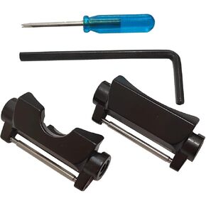 RichieStrap] black Metal Adapters Kit for 24mm Watch Band Strap GGB100 Casio GShock GG-B100