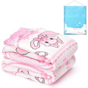 Littleforbig Adult Printed Diaper 2 PCS - Baby Usagi Cute Diaper (Medium 28"-38")