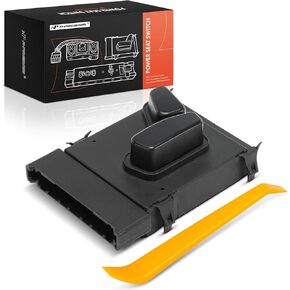 A-Premium Power Set Set Switch متوافق مع Dodge Grand Caravan 2016-2019 & RAM 1500 2019 & Jeep Compass 2017-2018 & Chrysler Pacifica 2017-2019 ، جانب السائق الأيسر الأمامي