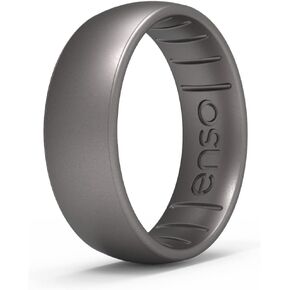 Enso Rings Elements Classic Silicone Ring - Platinum - 5