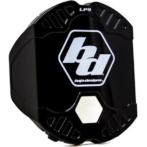 Baja Designs حارس موسيقى الروك ل LP9 LED LED ROAD LIGHTS ، غطاء الضوء الفردي يناسب LP9 Pro ، Sport ، Series Series LED PODS ، Snap-On Design ، Black