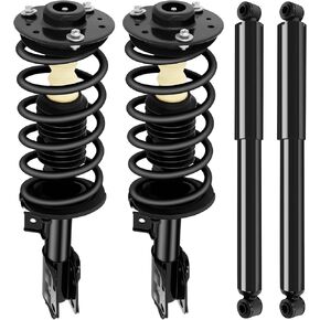 SCITOO 4Pcs Struts and Shocks Complete Assembly for Chevrolet Equinox,for Pontiac Torrent 172526 Shock Absorber
