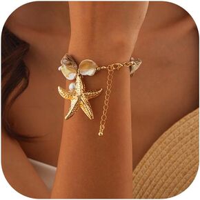 choice of all Shell Bracelets for Women Boho Layered Beaded Bracelets Seashell Bracelets Starfish Bracelets Summer Beach Bracelets Jewelry Accessories