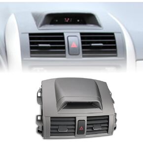 JDMON CENTER DASH A/C Outlet VENT مع استبدال الساعة لـ Toyota Corolla 2000 2010 2011 2012 2013 استبدال 55670-02340