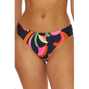 Trina Turk Women's Poolside Hipster Bikini Bottom, Floral Print, Cheeky Coverage, Swimwear Separates