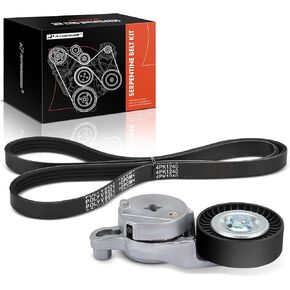 A-Premium Engine Serpentine Belt Drive Kit مع توتر متوافق مع Toyota Camry 2010 2011 ، L4 2.5L