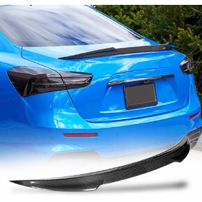 مفسد جذع من ألياف الكربون ل Maserati Ghibli سيدان 2014-2023 Trunk Lip Spoiler Highkick Wing Wing Spoilder Outlet Outlet Factory