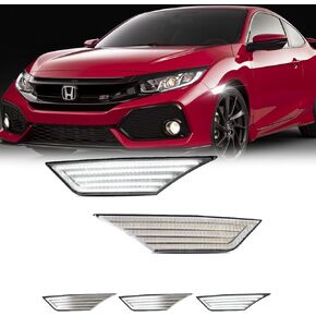 لـ Honda Civic 10th Sport SI 2016-2021 Civic Coupe Sedan Hatchback LED LED LED LID