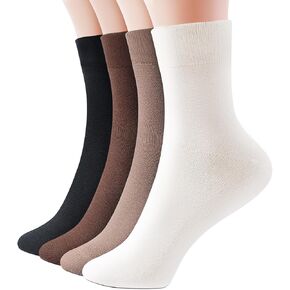 IDEGG CREW CREW SOCKS SOFT COTTON Athletic Running Dress Dress Socks فوق Sockle Crew Socks