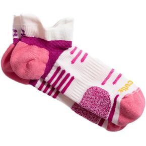 Tia Ladies Running Ankle Athletic Socks Moisture Wicking Cushion for Women, No Show Low Cut Tab Socks Arch Support