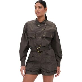 Ronny Kobo Womens Longsleevenylon Mildred Romper