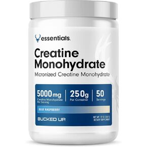 خالفت من Rasberry Creatine الأزرق للنساء والرجال - من السهل خلط نباتي - مسحوق أحادي الهيدرات النكهة - المصنوع في الولايات المتحدة الأمريكية - 5G لكل وجبة - 50 حصصًا - 250 جرامًا لكل حاوية