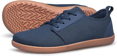 Raoendis Mens Walking Shoes Wide Toe Box Barefoot Shoes Minimalist Zero Drop Shoes Breathable Fashion Sneakers in Saudi Arabia