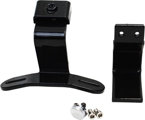 YHMOTO Motorcycle Driver Rider Backrest Pad For Harley Davidson Touring CVO Street Glide Road King Road Glide Electra Glide Ultra Limited models 1997-2022 (Black-White Stitching) in Saudi Arabia