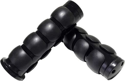 Motorcycle Hand Grips 1" (25mm) Non-slip Hand Grip with Throttle Assist for Harley Yamaha Kawasiki Suzuki Cruisers Motorbikes Choppers,black in Kuwait