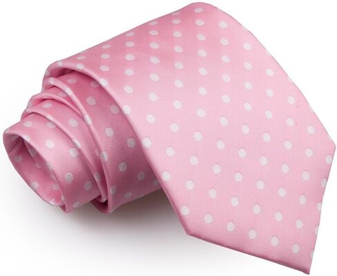 DQT Classic Polka Dot Tie و Pocket Square مجموعة للرجال in Kuwait