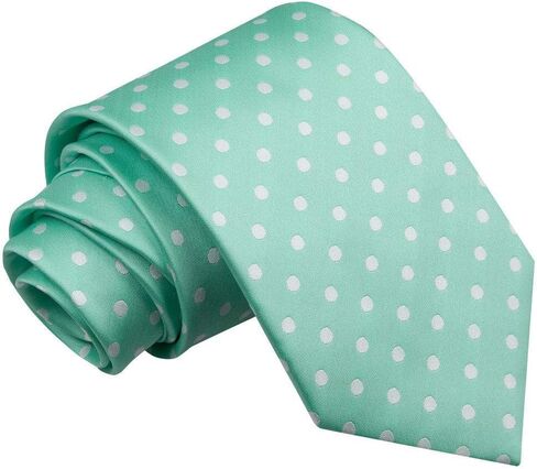 DQT Classic Polka Dot Tie و Pocket Square مجموعة للرجال in Kuwait