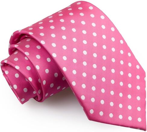 DQT Classic Polka Dot Tie و Pocket Square مجموعة للرجال in Kuwait