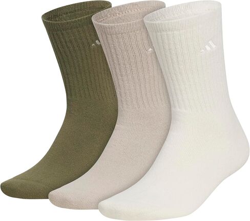 adidas Men's Cushioned Comfort Crew Socks (3 Pairs) Super Soft & Cozy in Saudi Arabia