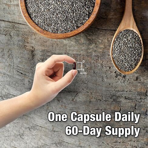 ORZAX Black Seed Oil Capsules, 90 Days Supply, 2% Thymoquinone, Non-GMO, Gluten Free, Cold Pressed Black Cumin Pills, Nigella Sativa in Saudi Arabia