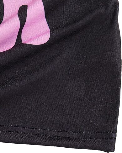 ملابس فتيات صغيرة فتيات الملابس الصيفية رسومات رسومية طباعة قميص وقصيرة 2pcs مجموعة الملابس 2-7T in Kuwait