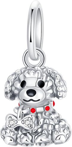 925 Sterling Silver Charm Fits Bracelets and Necklaces Charms for Women Fashion Jewelry for Women, Lover, Mother and Friend in Kuwait