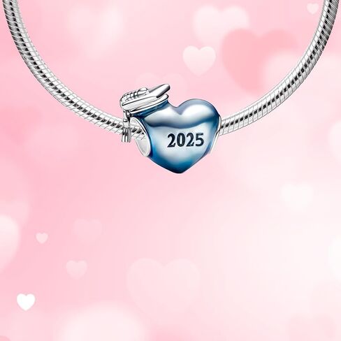 925 Sterling Silver Charm Fits Bracelets and Necklaces Charms for Women Fashion Jewelry for Women, Lover, Mother and Friend in Kuwait