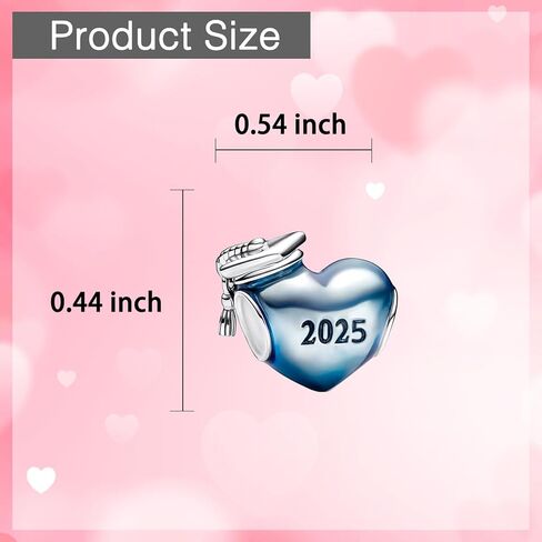 925 Sterling Silver Charm Fits Bracelets and Necklaces Charms for Women Fashion Jewelry for Women, Lover, Mother and Friend in Kuwait